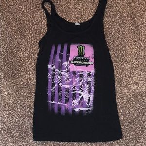 monster energy supercross tank